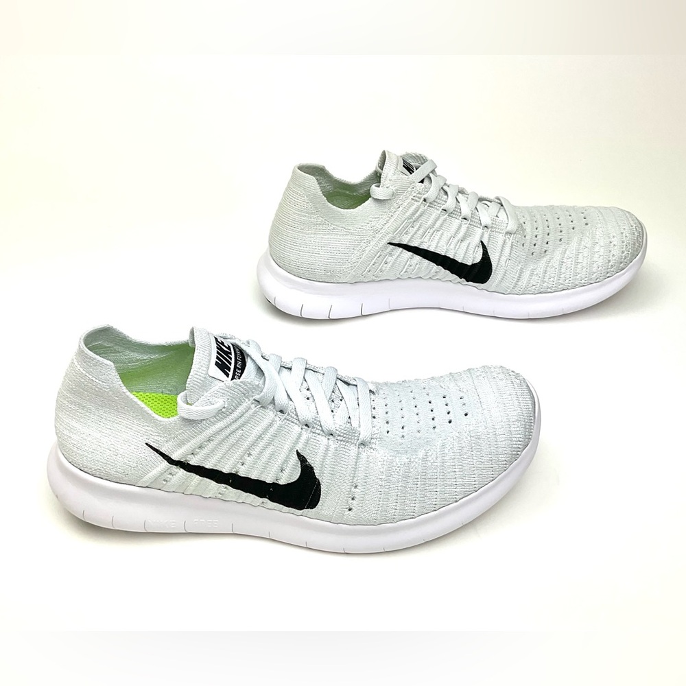 2016 Nike Free RN Flyknit in Platinum Gray - Picture 5 of 10